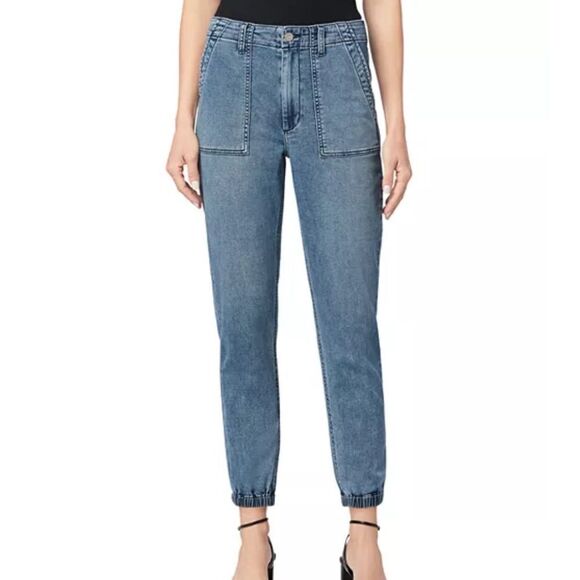 Joe's Jeans The French Terry Denim Joggers in Rain | size 30 - Picture 1 of 8